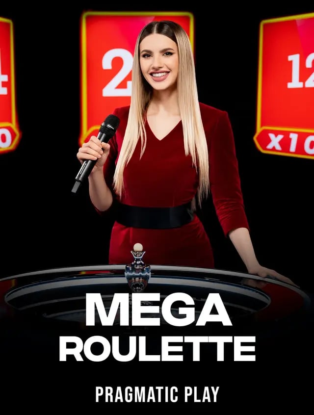 Table live Mega Roulette par Pragmatic Play
